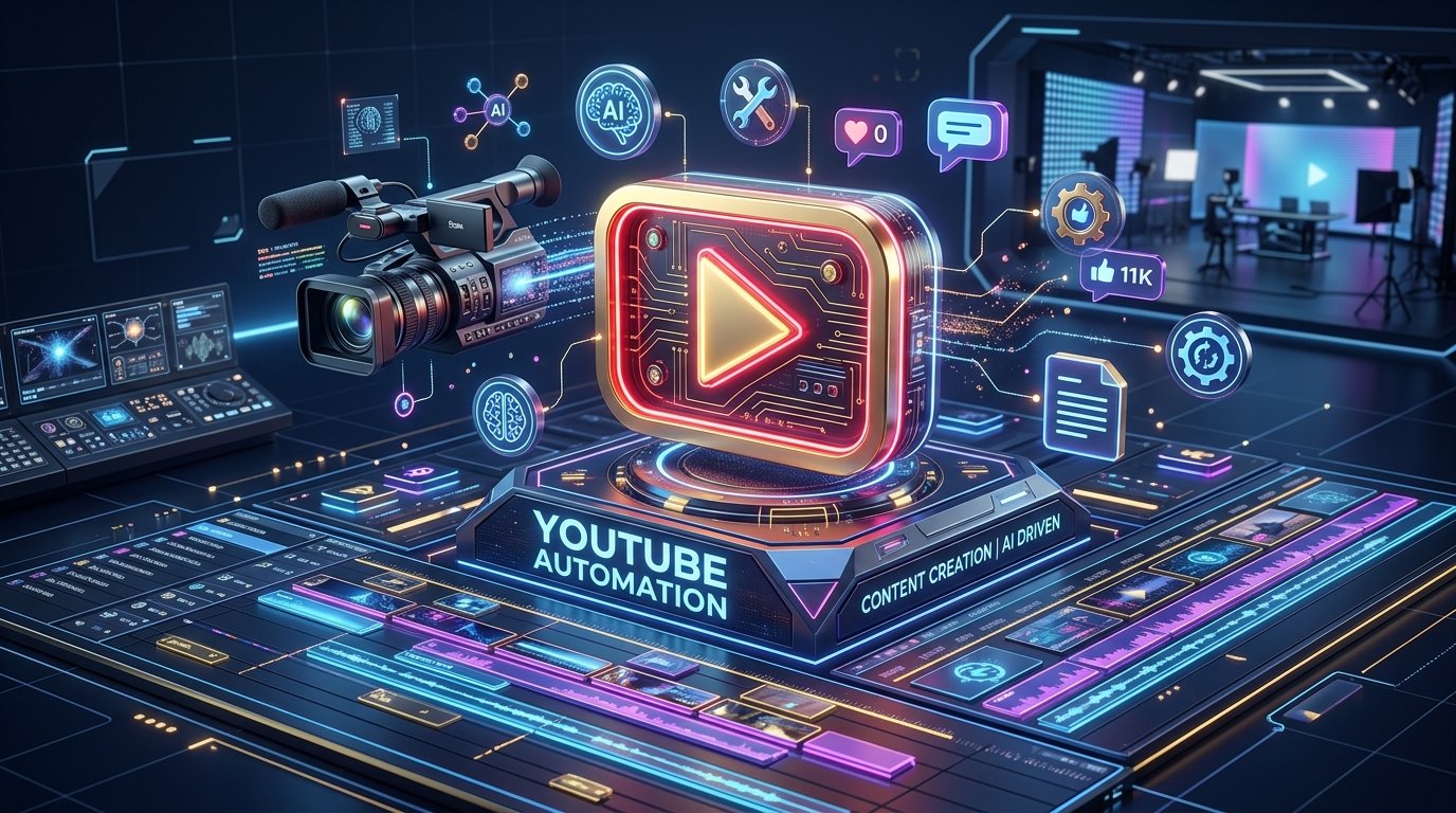 YouTube Automation Course Graphic